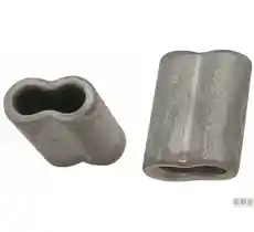 Manicotti in alluminio per impiombare