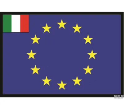 Bandiera italia ue